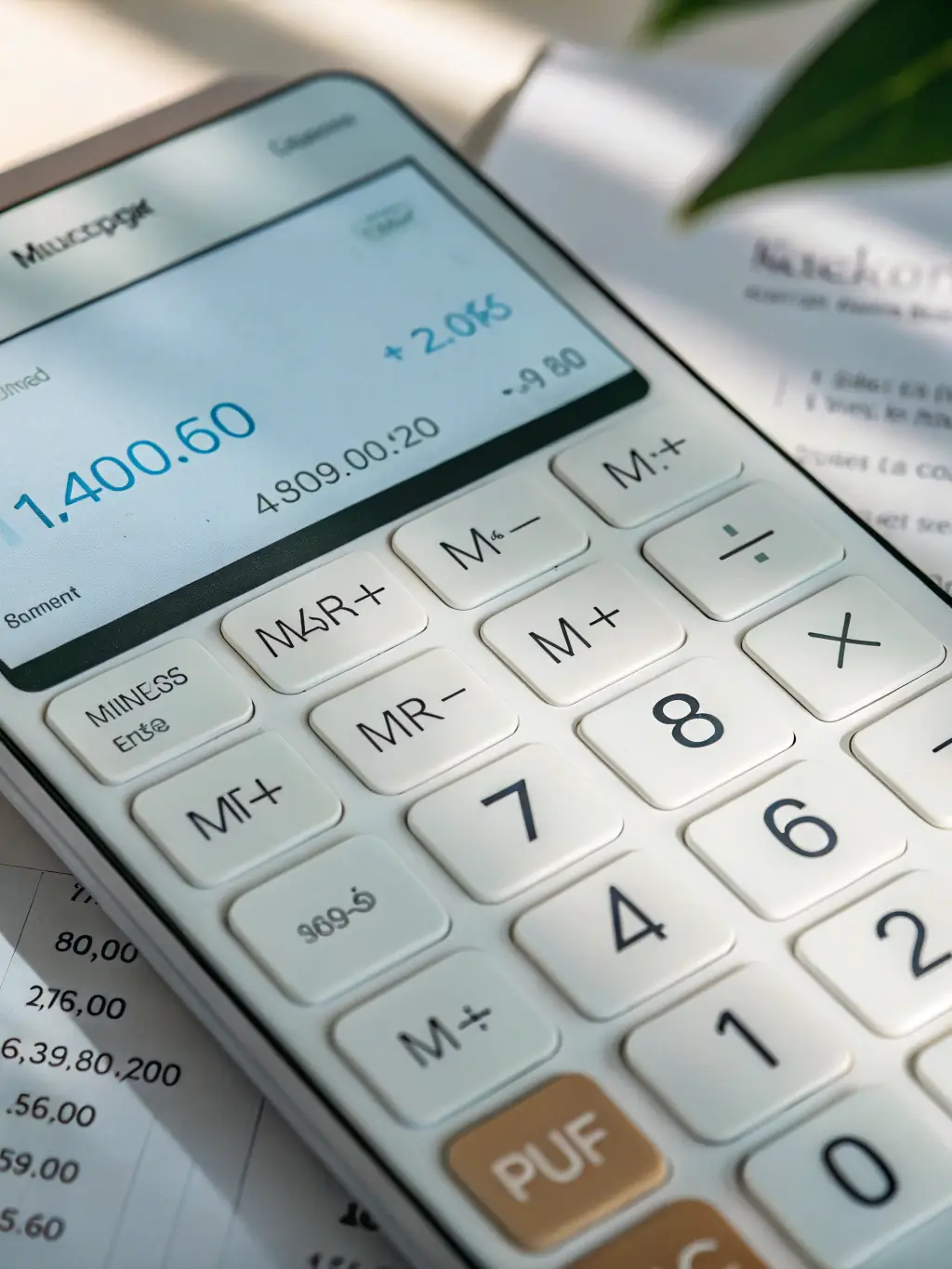 A calculator interface showing calculations for mortgage payments in Swedish Krona.